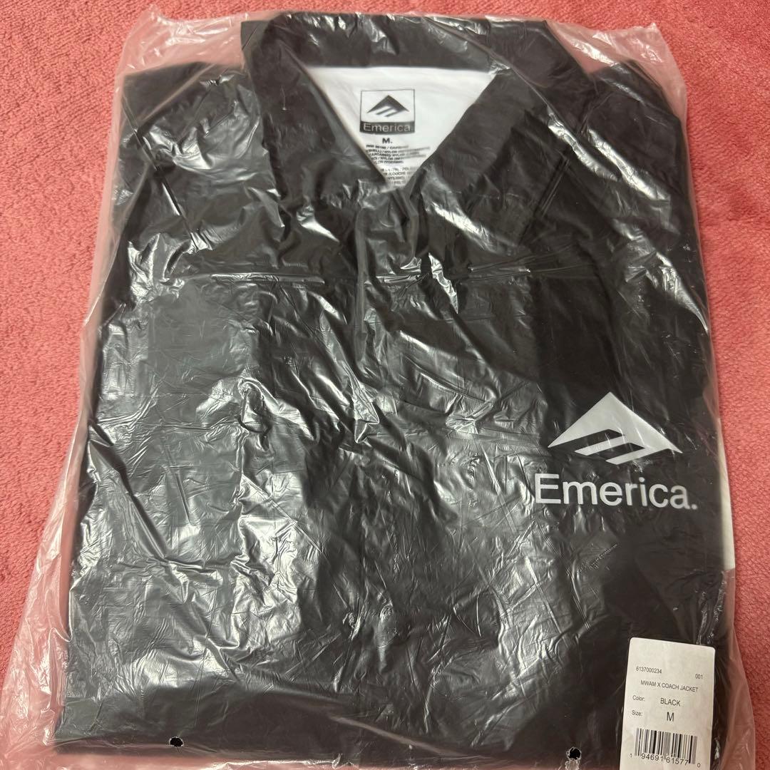 Emericaコラボコーチジャケット　 会場限定　ブラック　黒　Mサイズ