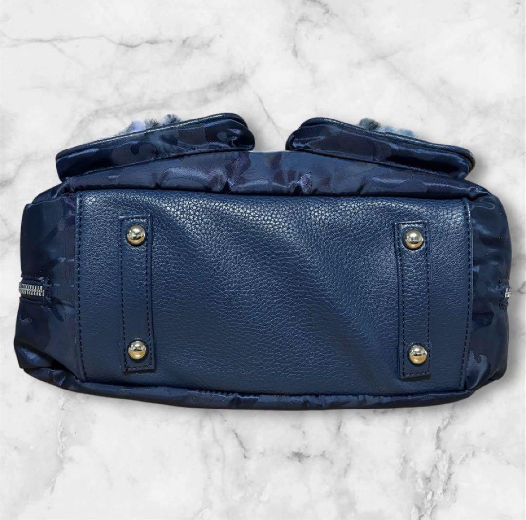 シ*☆様 1/4迄　新品伊太利屋　レディース　3wayバッグ　ネイビー　定価27