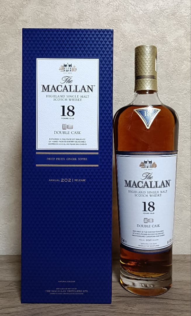 サントリー MACALLAN マッカラン18年 ダブルカスク 2021
