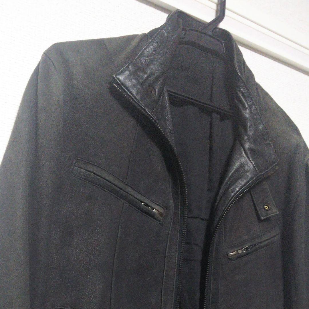 SHELLACシングルライダースジャケット