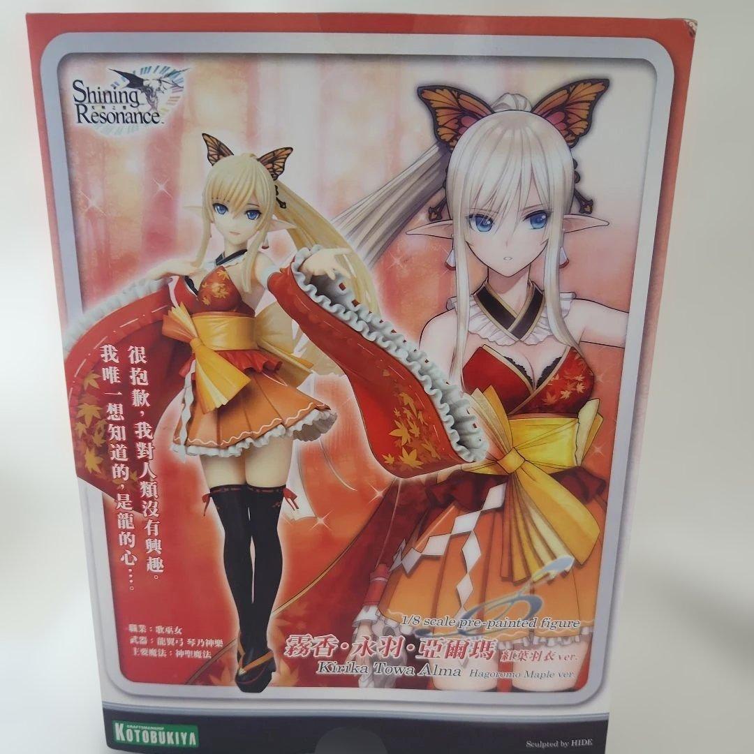 1/8 シャイニング・レゾナンス　霧香・永羽・亞爾馬　紅葉羽衣ver.