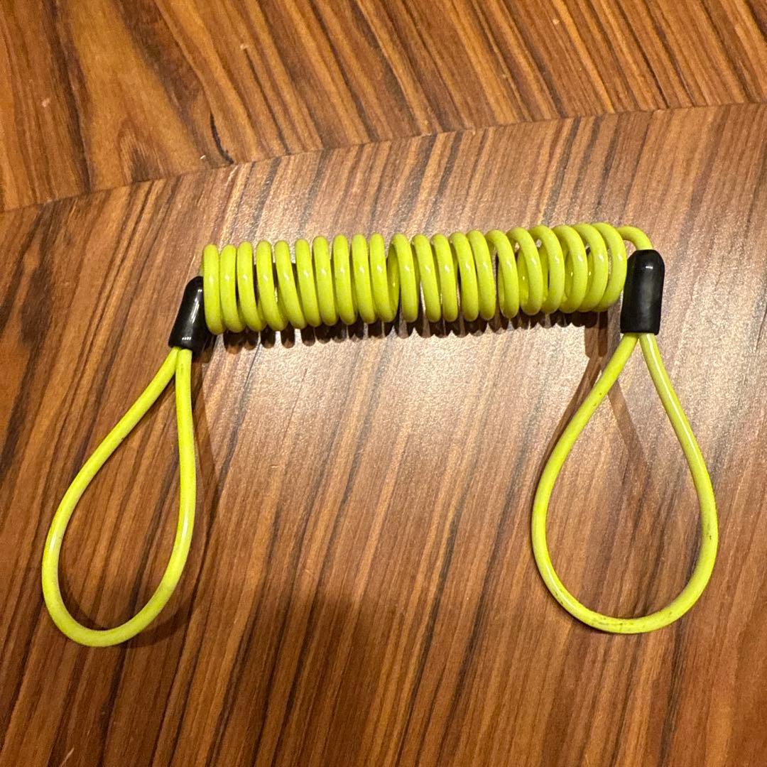 き*ん様 ABUS アラームロック ブラック/イエロー