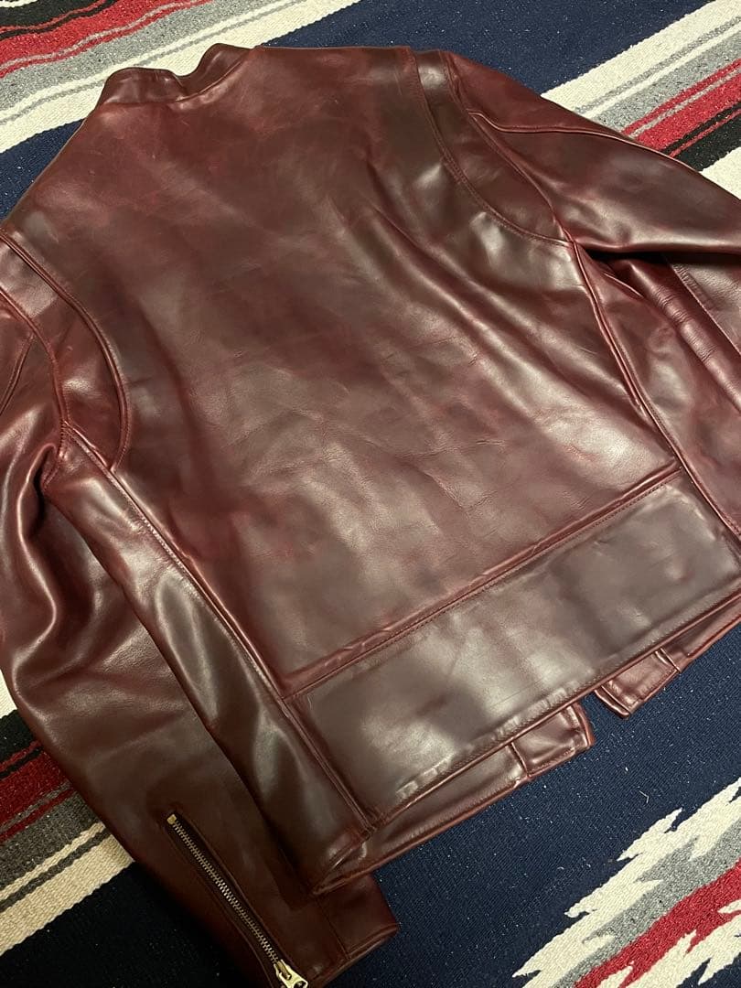 【激レア】Schott/641SXX/サイズ40/クロムエクセル/バーガンディ色