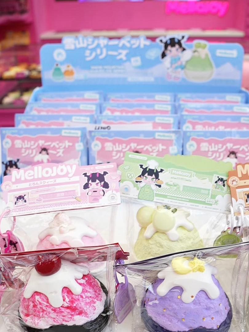 【即完売】mellojoy スクイーズ 雪山シャーベット かき氷人気6点セット