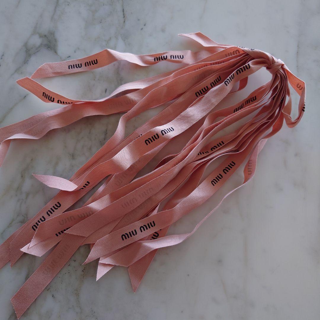 ミュウミュウショッパー計13枚　ミュウミュウリボン10本　ワンピース　紙袋