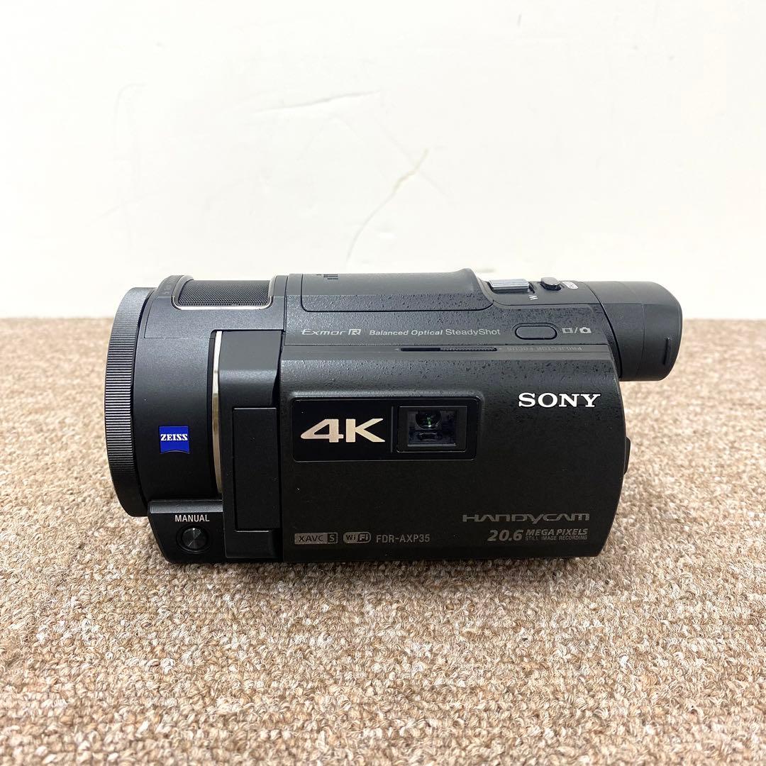 美品 SONY FDR-AXP35 4Kビデオカメラ レコーダー プロジェクター