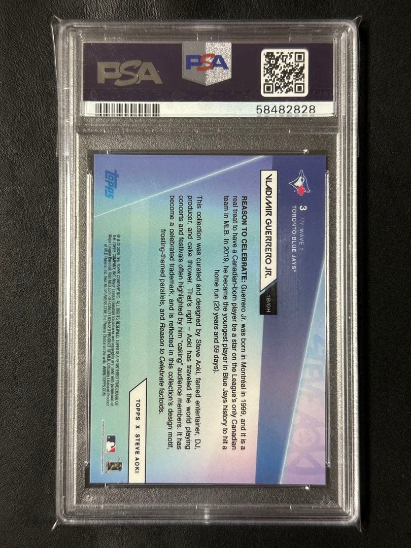 【PSA 10】Guerrero Jr. Topps × Steve Aoki