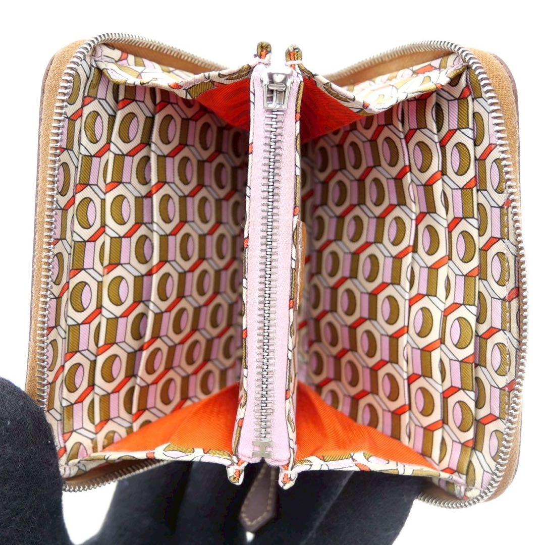 エルメス アザップ コンパクト ゴールド ブラウン ケース ヴォーエプソン