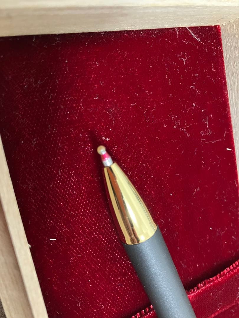 肥後象嵌プラチナ万年筆ダブルアクションボールペン