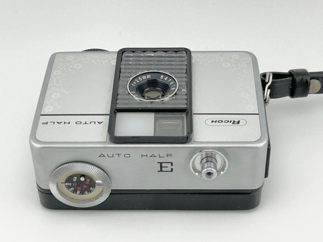 【完動品】美品　RICOH AUTO HALF E フィルムカメラ 動作確認済