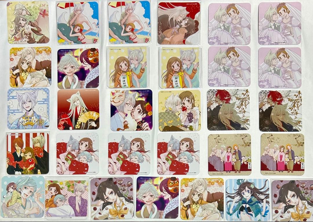 神様はじめました カフェ 特典 コースター まとめ売り　鈴木ジュリエッタ