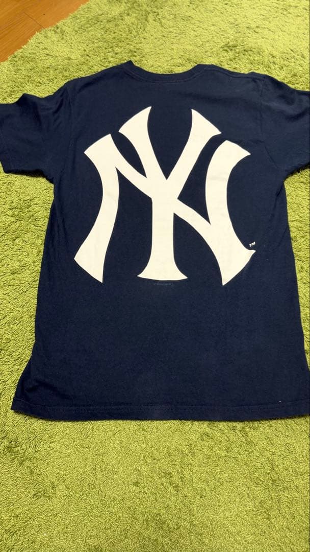 Supreme Tシャツ ネイビー NYロゴ