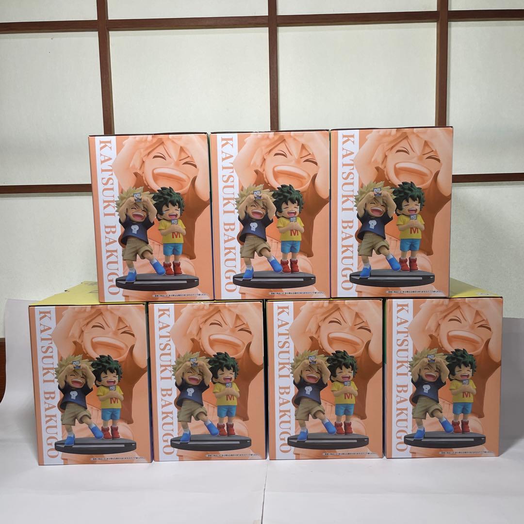 一番くじ　ヒロアカ　連なる星霜　D賞　いずく・かつき　いずくかつき　7体セット