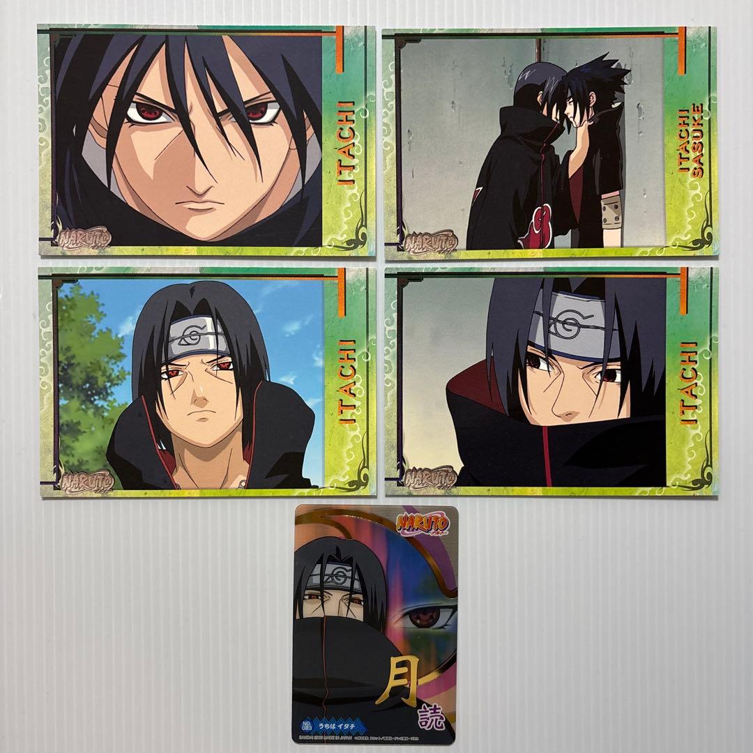 NARUTO ナルト うちはイタチ サスケ フォトカード5枚セット