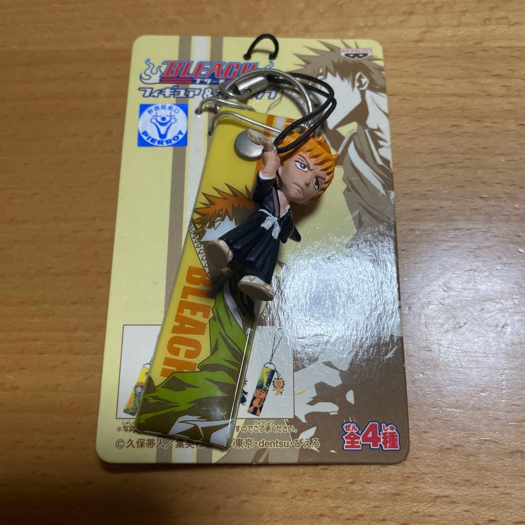 BLEACH ブリーチ フィギュア&ストラップ　全４種コンプセット