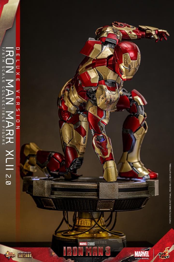 ホットトイズ 1/6 アイアンマン3 マーク42 DX版 MMS759D66B