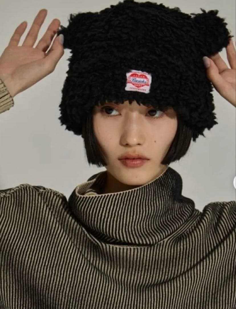 BASICKS ベーシックス Bear Beanie Sサイズ