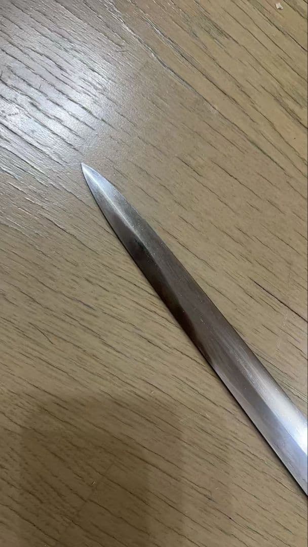 片手用西洋剣 茶色 全長 100cm 刃長 80cm 十字軍剣模造 武具 日本刀