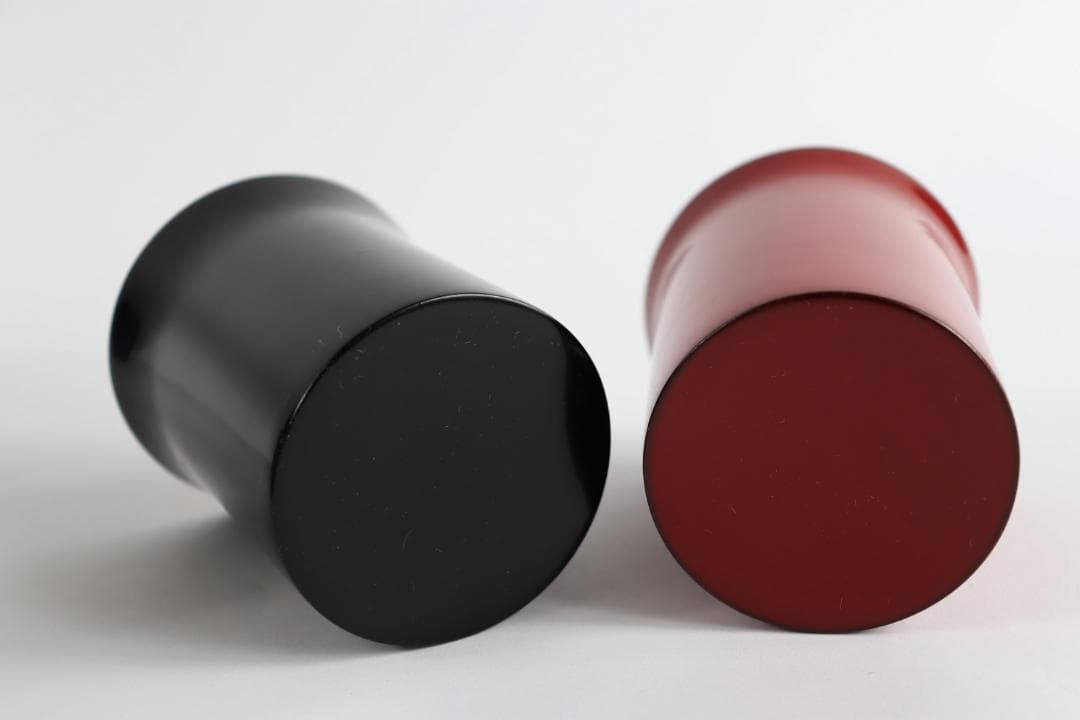 輪島塗 伝統工芸 田谷漆器 湯呑 蓋付湯呑 4客