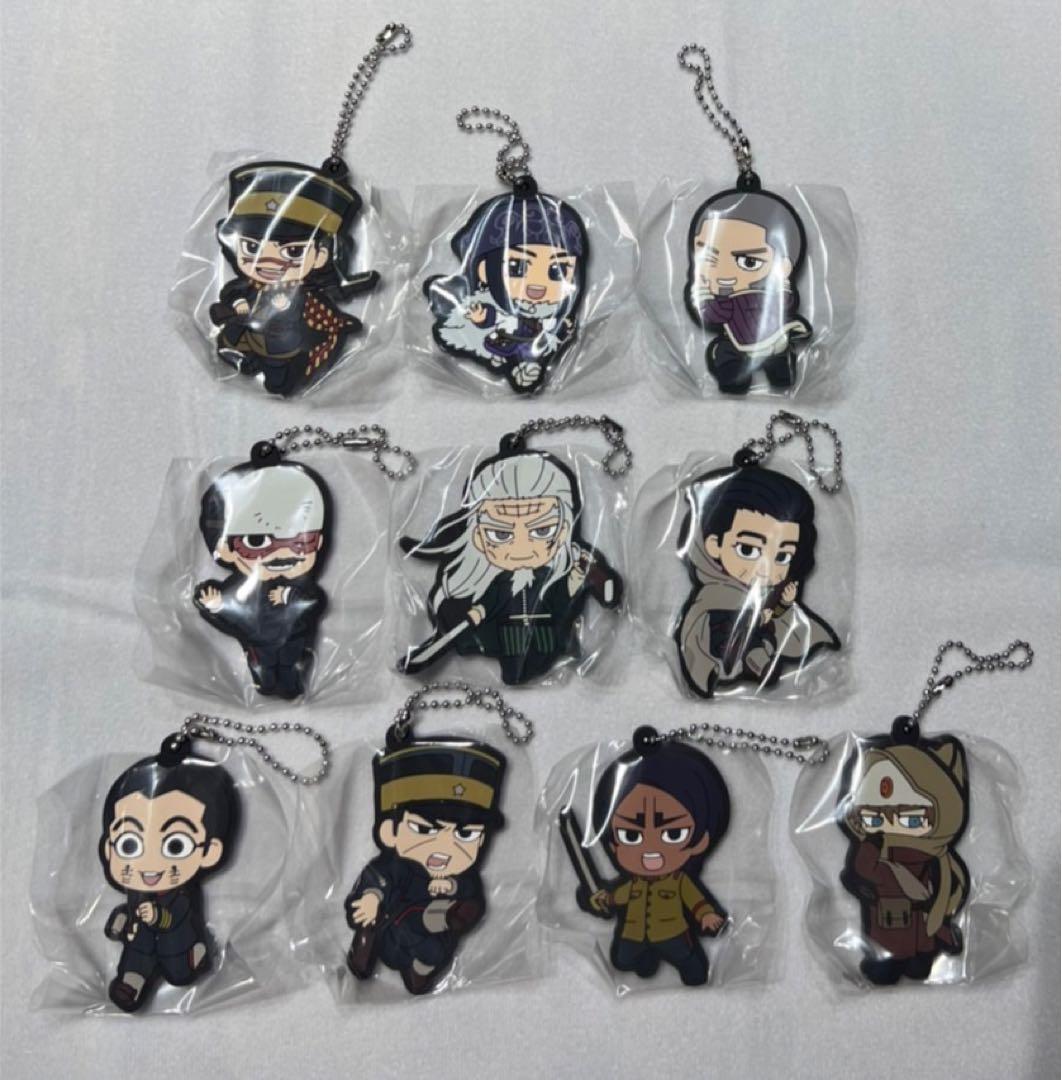 ゴールデンカムイ カプセルラバーマスコット 全10種