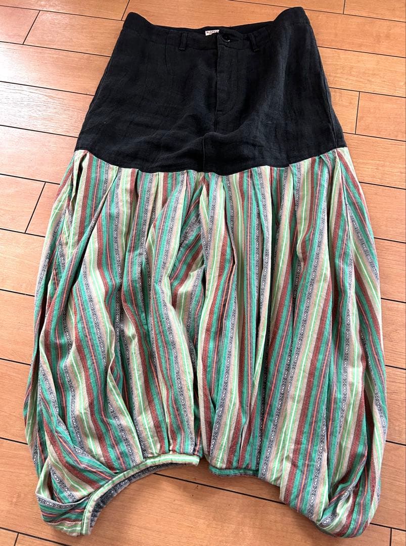 kapital マルチカラー　ランタンパンツ