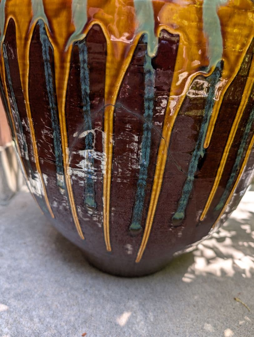 小鹿田焼 超大物 流しかけ 坂本浩二作 訳あり