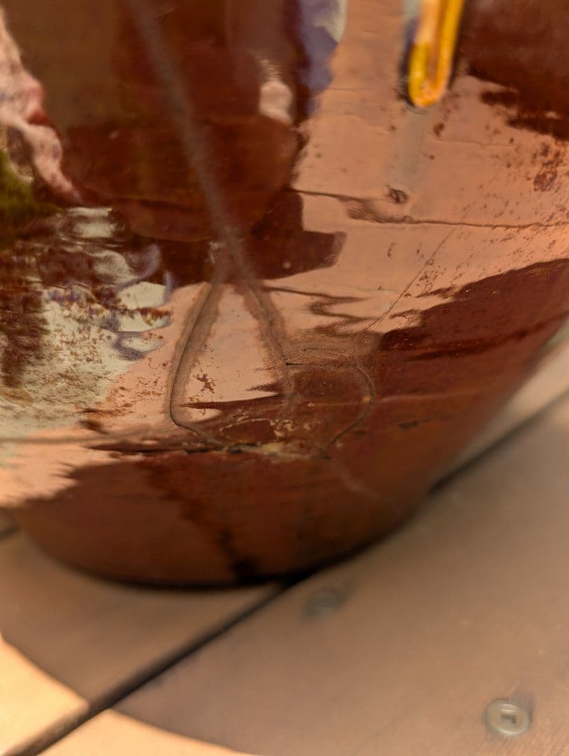 小鹿田焼 超大物 流しかけ 坂本浩二作 訳あり