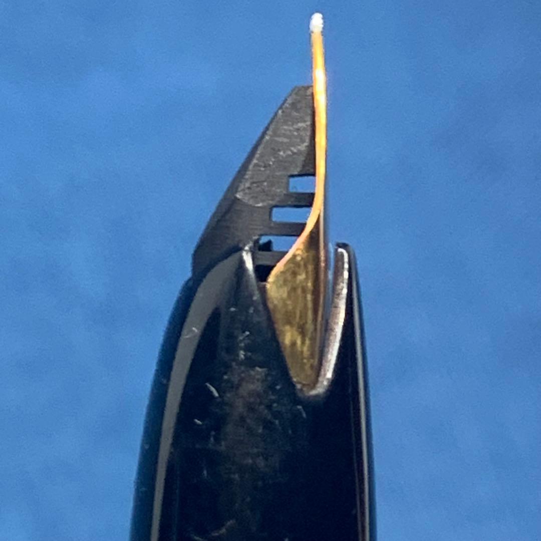 【希少特価】モンブラン　No.121 （過渡期モデル）万年筆18K EF