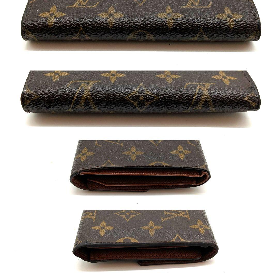 ルイヴィトン モノグラム エテュイ パピエ 三つ折り財布 B43