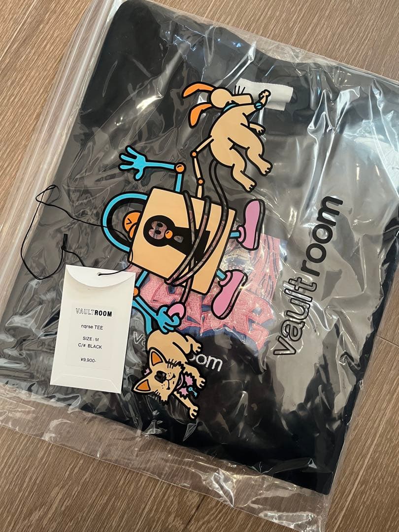 nqrse TEE BLACK Mサイズ