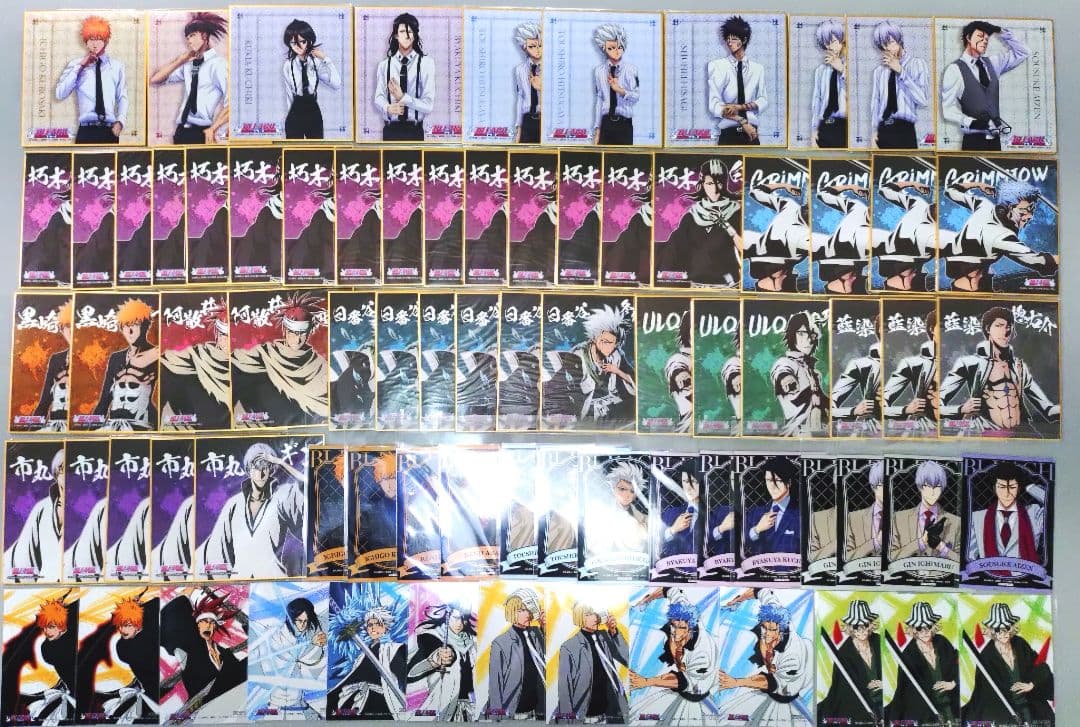 BLEACH ジャンプ展 缶バッジ ブレソル 浦原 グリムジョー 白哉 170点