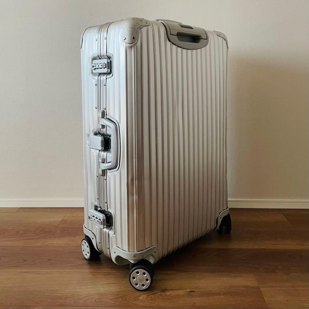 リモワ トパーズ キャリーケース シルバー プキャリーケース 82L 4輪