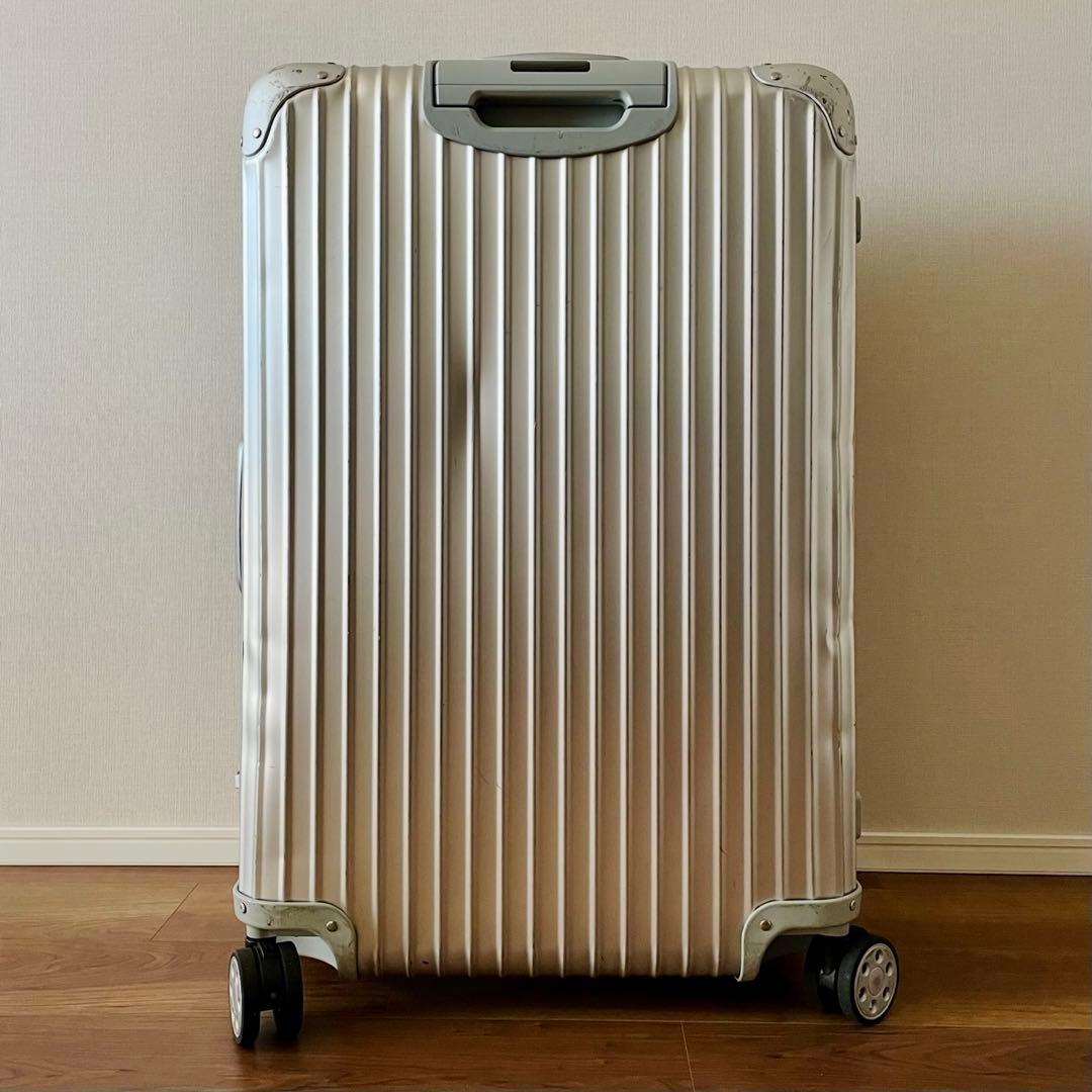 リモワ トパーズ キャリーケース シルバー プキャリーケース 82L 4輪