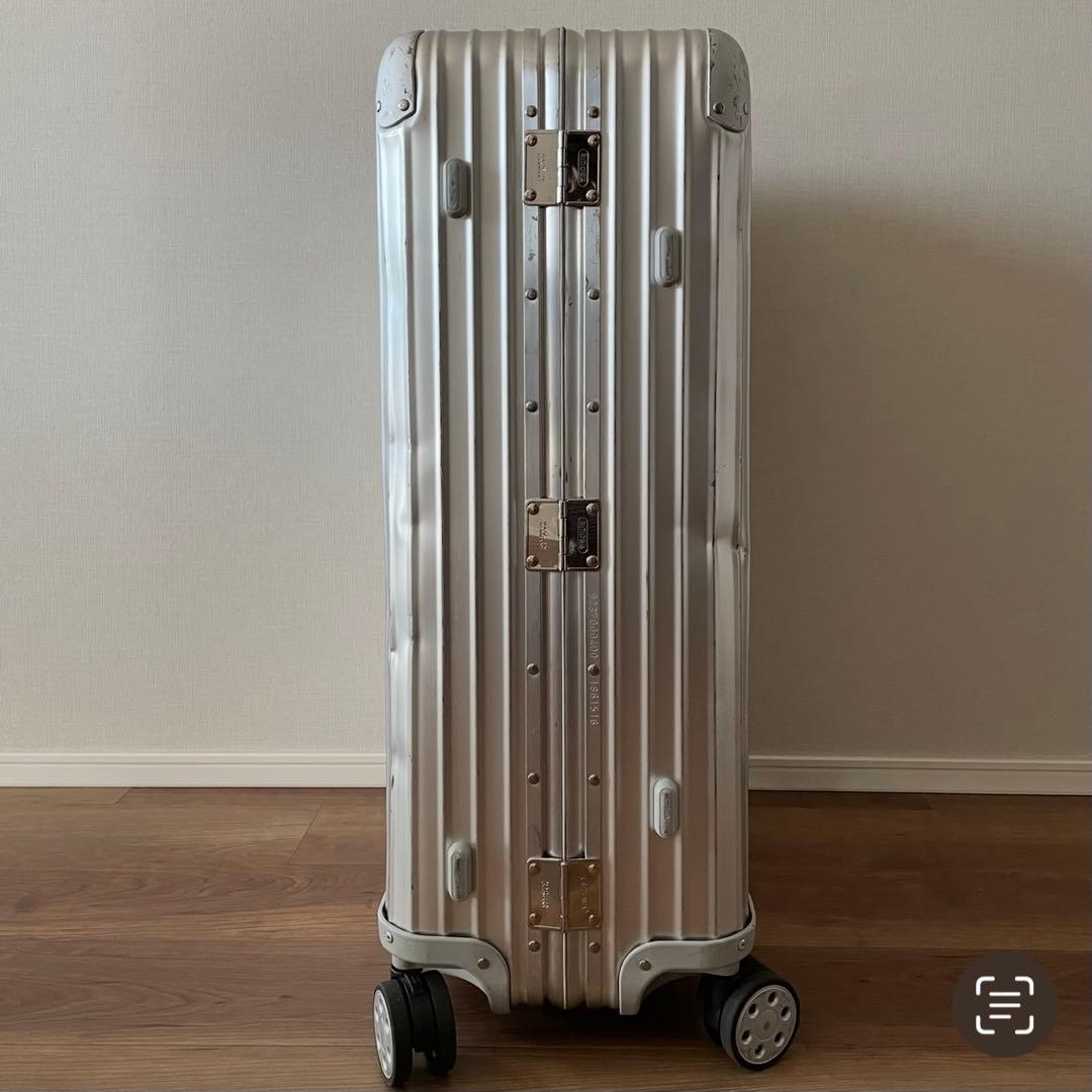 リモワ トパーズ キャリーケース シルバー プキャリーケース 82L 4輪