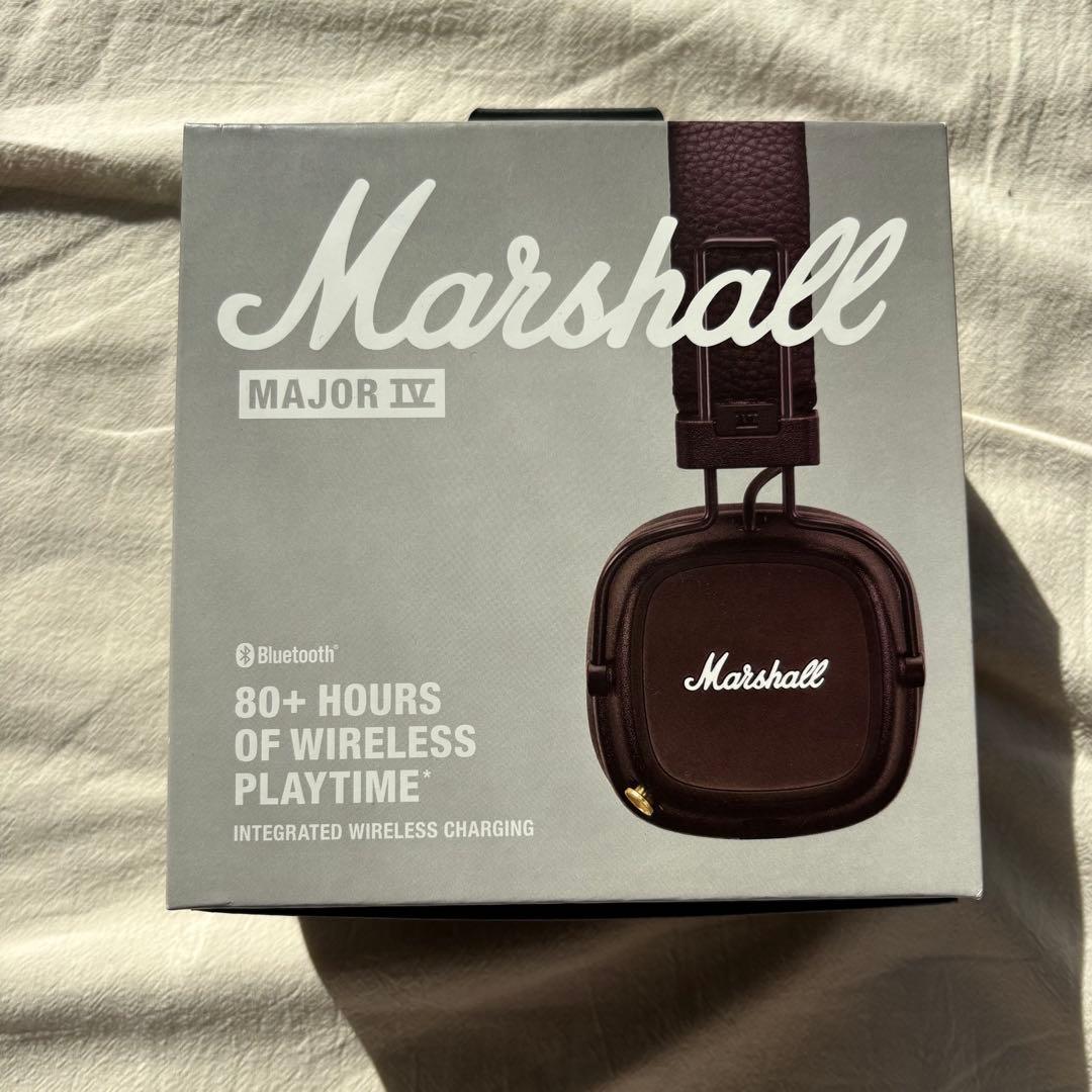 【公式購入】Marshall Major IV ワイヤレスヘッドホン
