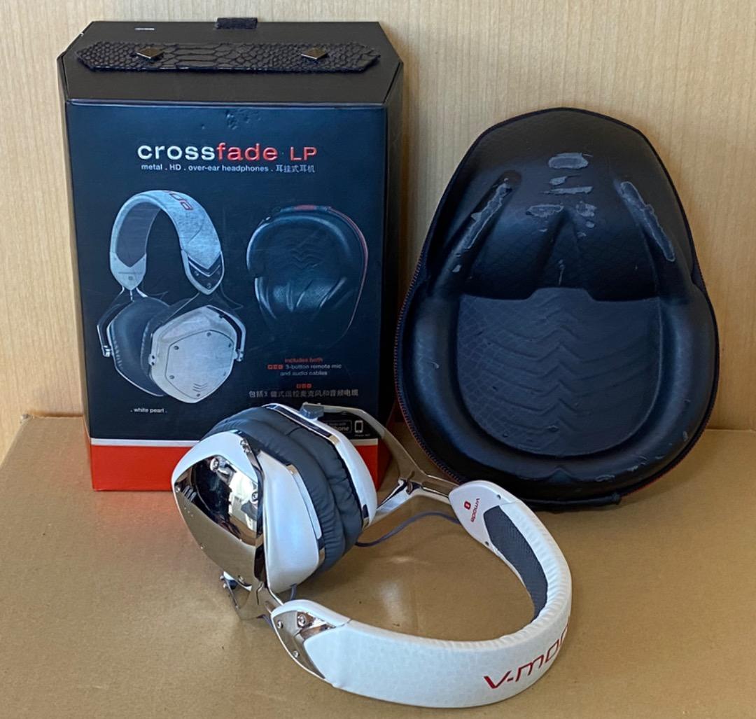 ヘッドホン v-moda crossfade LP(パールホワイト) 中古