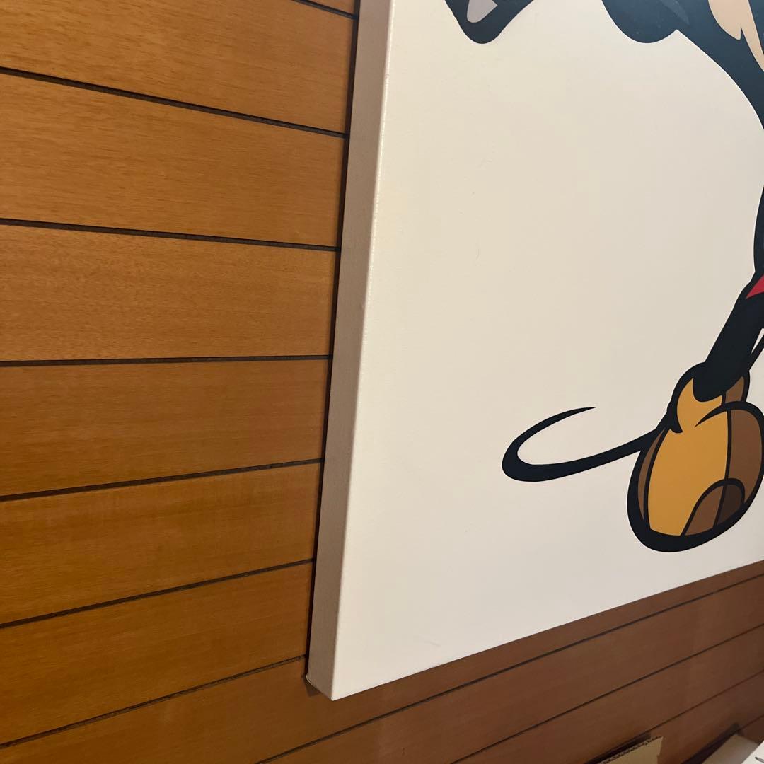 超美品】BAIT x David Flores ミッキーマウス キャンバスアート