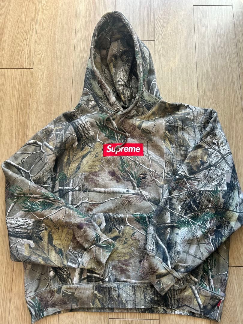 Supreme Box Logo Realtree L ※ステッカー付※