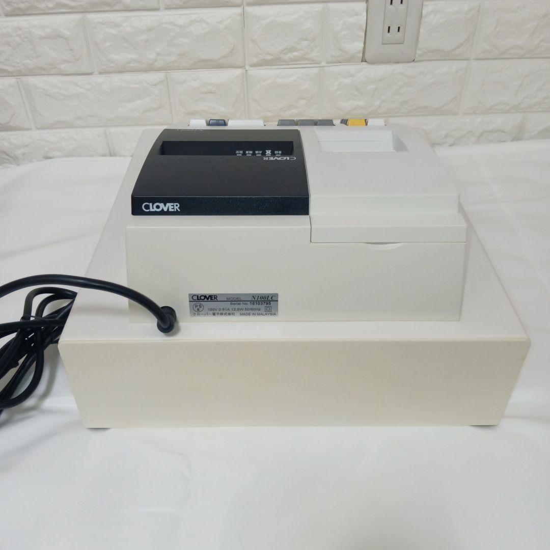 レジスター クローバー電子 CLOVER　N100LC 店舗用品 【送料無料】
