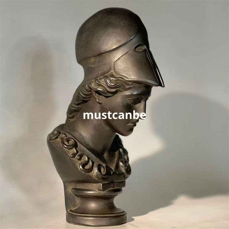 石像 アテナ像 知恵女神 リビング 玄関書斎 デスク 装飾品 工芸品 美術品置物