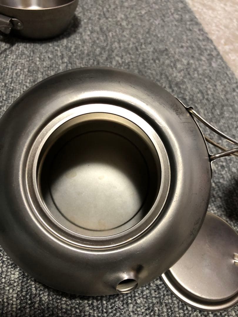 ユニフレーム　チタンケトル　スノーピーク　ワッパーカップ　クッカー　廃盤品　レア