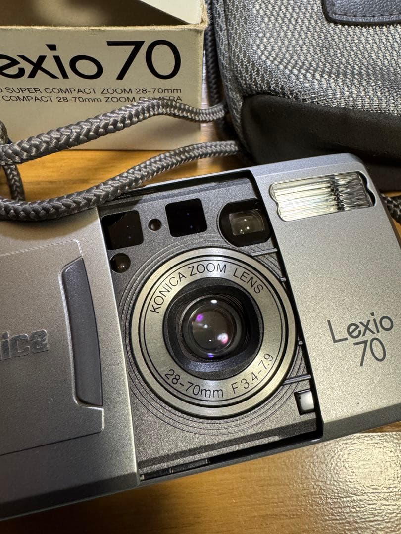 ■【美品】Konica Lexio70 コニカ フィルムカメラ 箱付