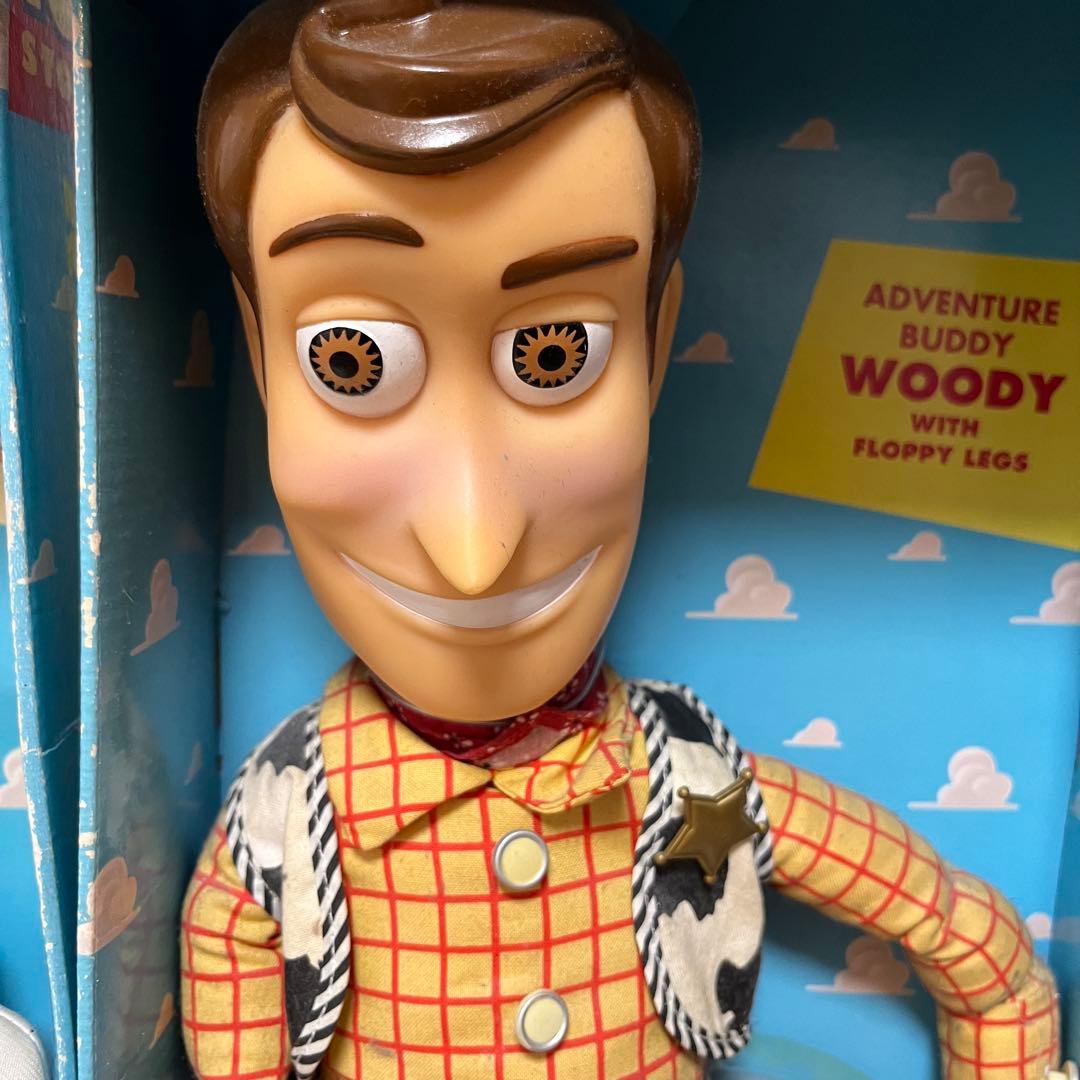 【1000円引】95年製 トイストーリー ウッディ バズ ジャンボ フィギュア