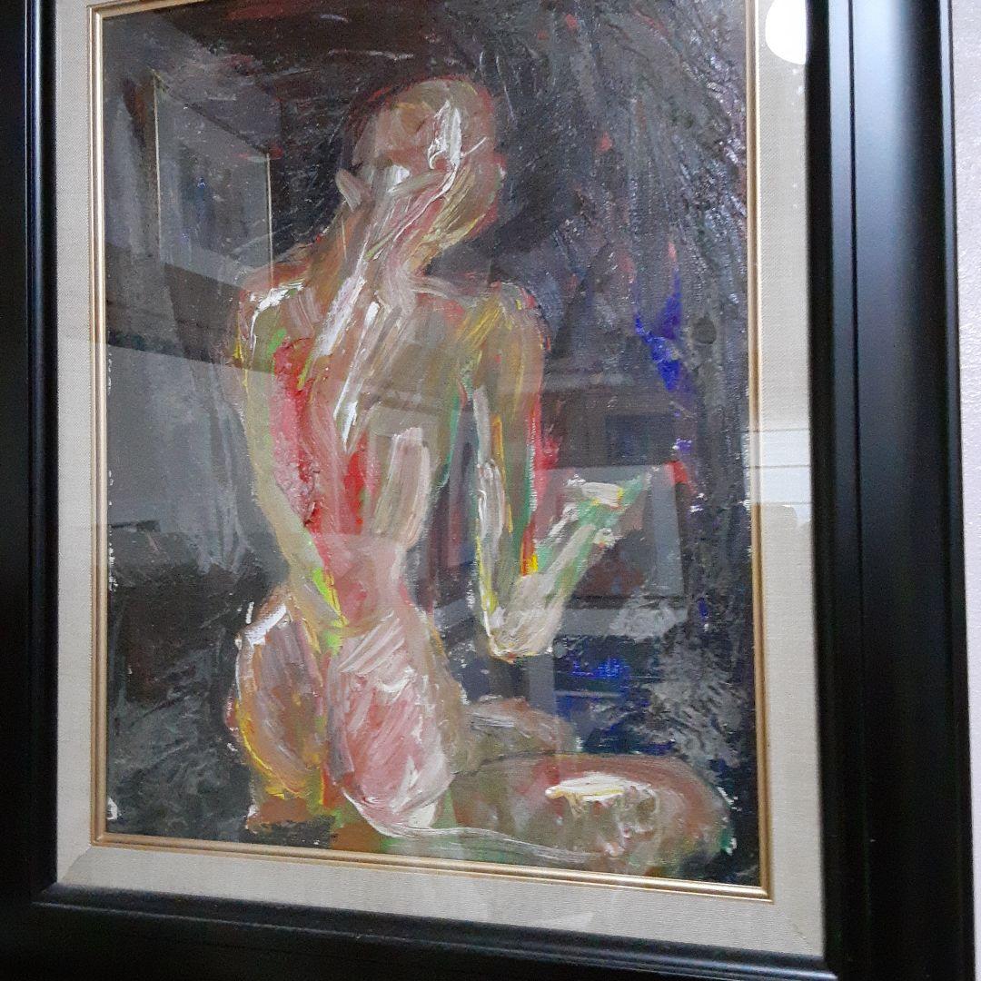 鈴木青太郎画伯　油彩画