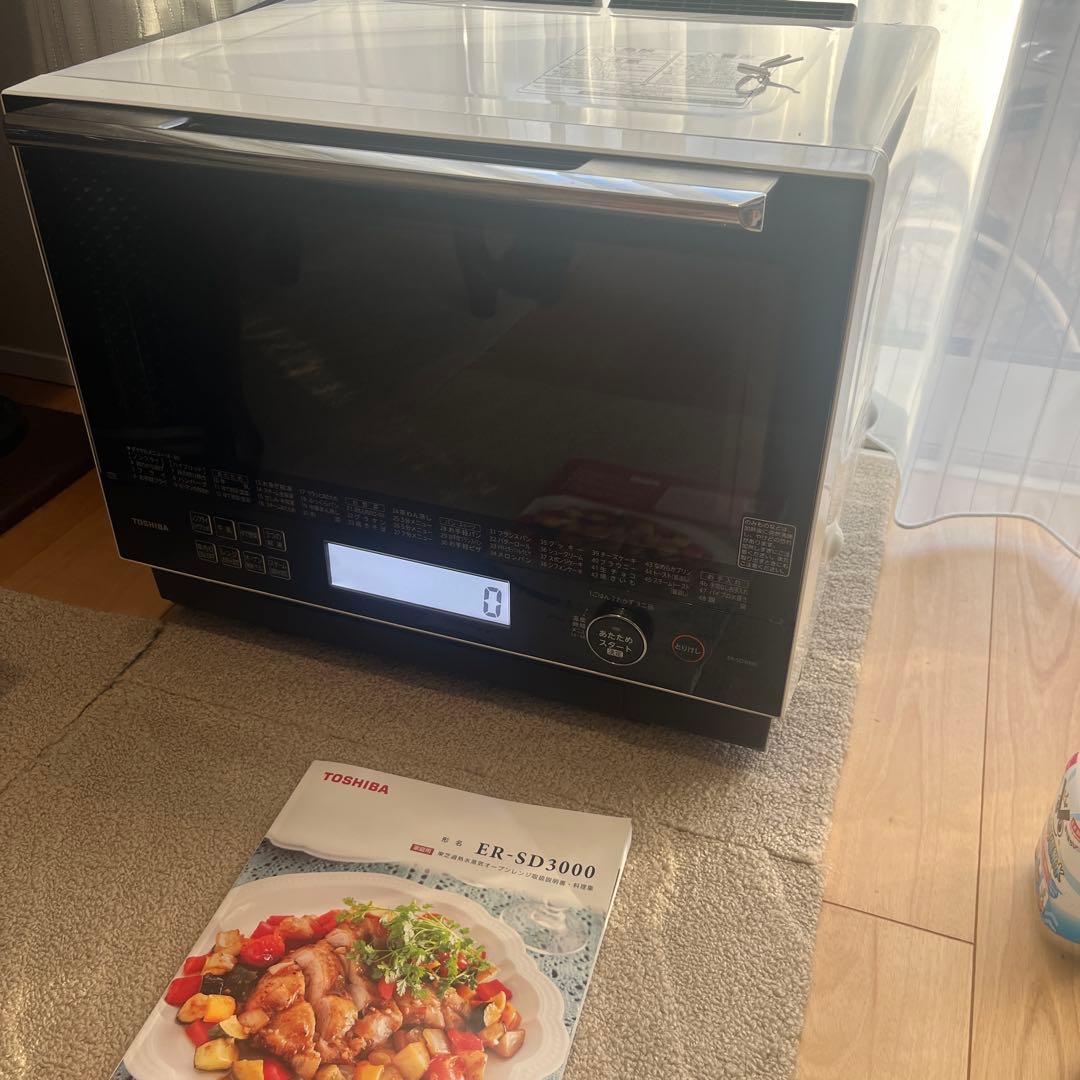 TOSHIBA ER-SD3000 オーブンレンジ　石窯ドーム