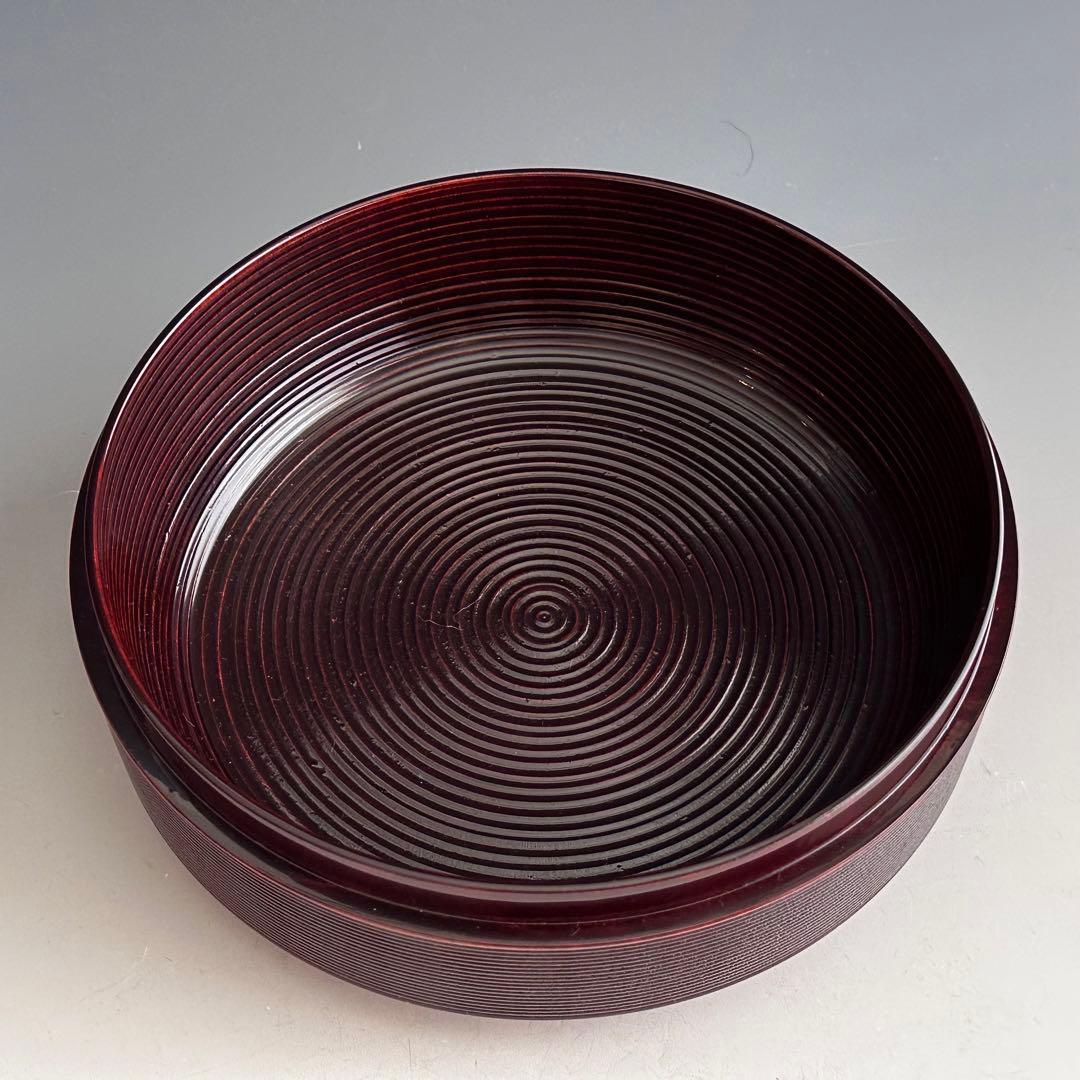 茶道具　輪島塗　唐松蒔絵　喰籠　菓子器　高崎秋峰　共箱　漆芸　茶会