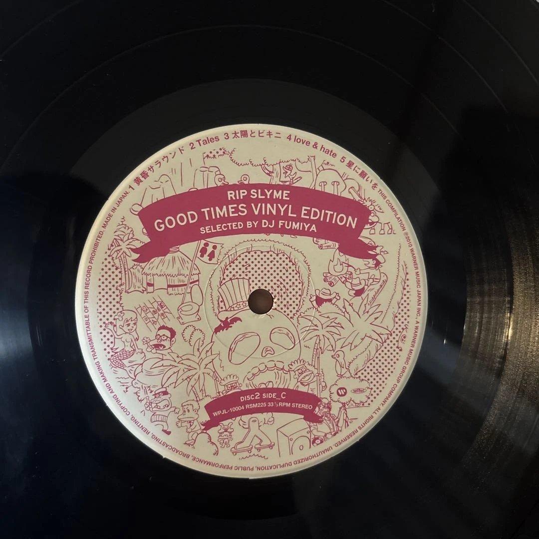 RIP SLYME GOOD TIMES VINYL EDITION レコード
