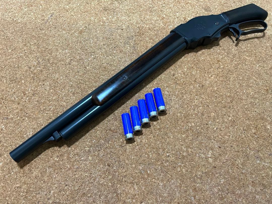 マルシン工業　M1887 ガスガン　木製ストック　ターミネーター