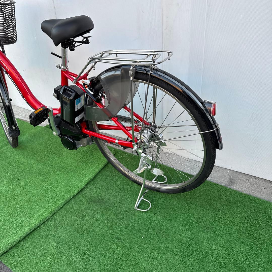 YAMAHAヤマハ電動アシスト自転車26インチ 12.3Ah レッド