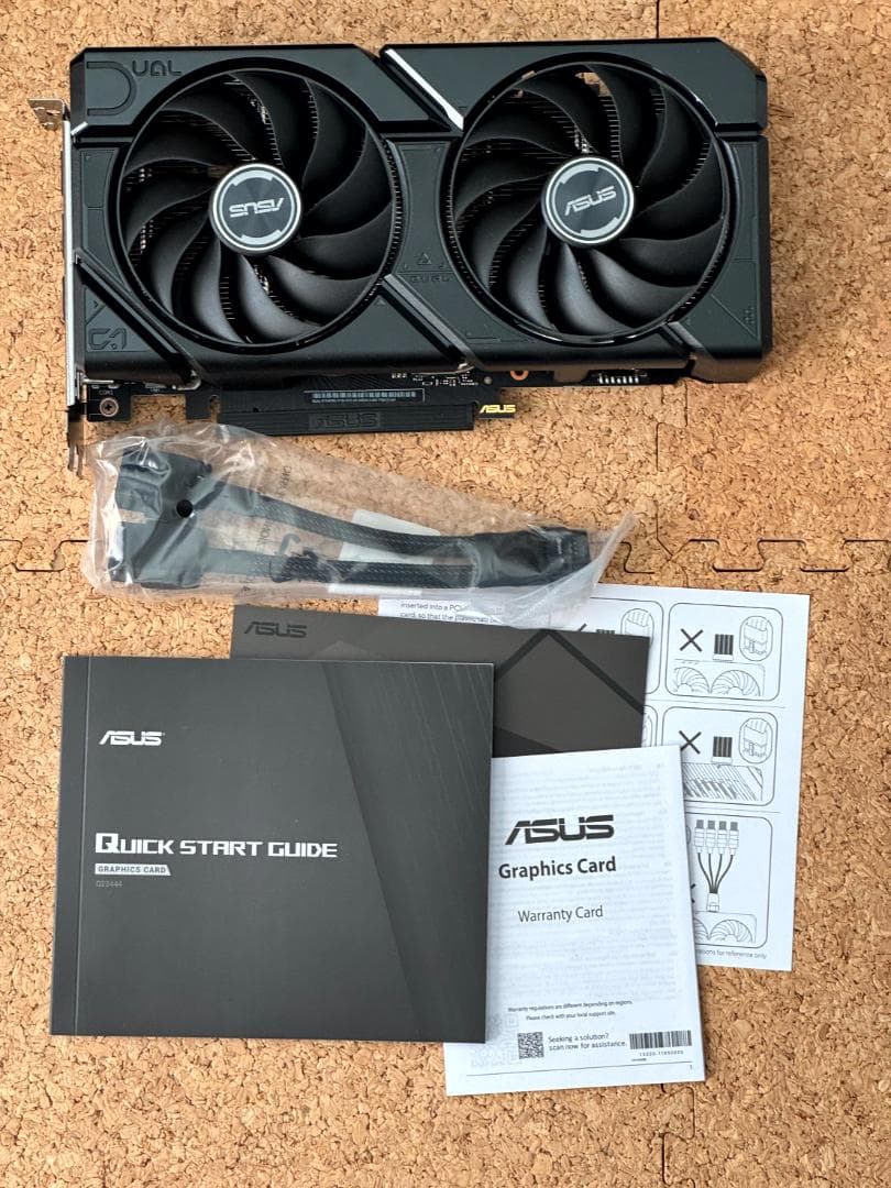 【中古】ASUS Dual RTX 4070 super OC 12GB
